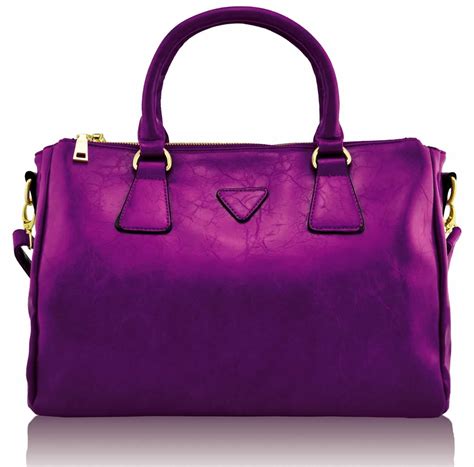 Women's Purple Designer Handbags 